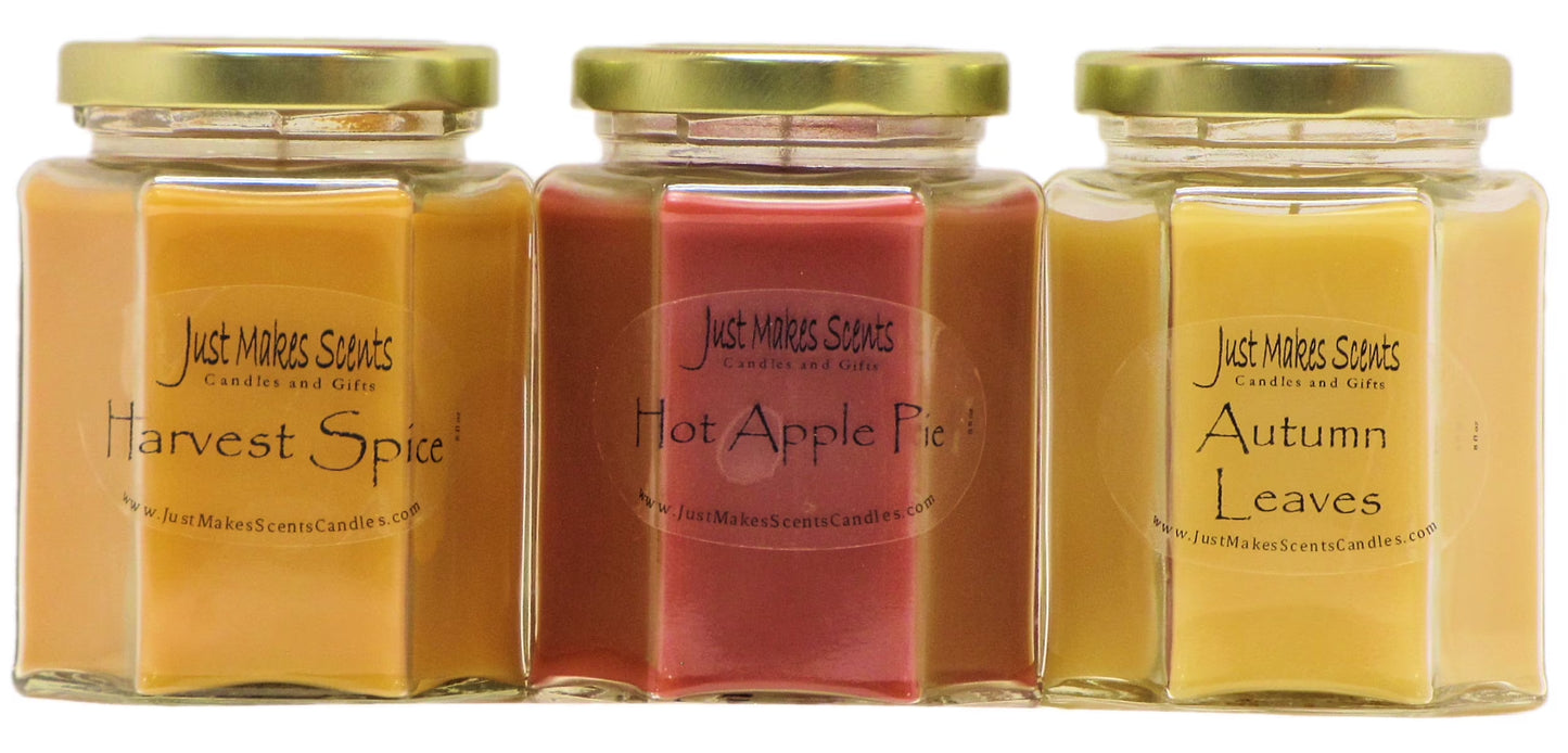 Fall Harvest Variety 3-Pack Soy Candle - Candles & Gifts